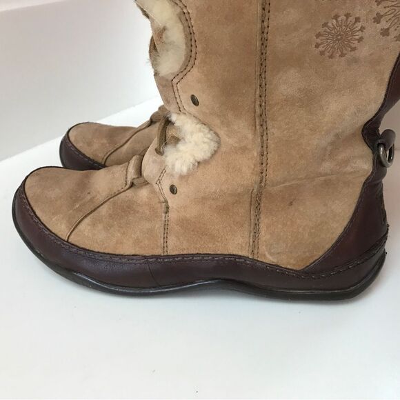 The North Face Abbey III Lace Up Suede Boots (7) - Picture 13 of 16